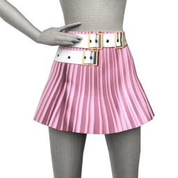 Prevail Belt It Out Pink Skirt