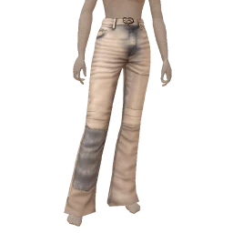 Foal Soft Denim Patchwork Jeans