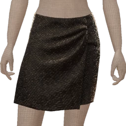 Scoop Sequin Mini Skirt