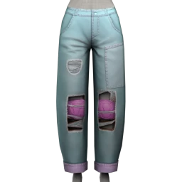 Bionic Indy Ripped Trousers