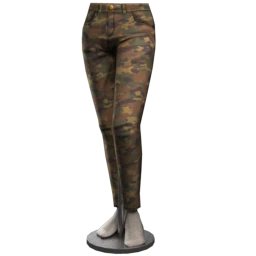 Foal Camo Print Skinny Jeans