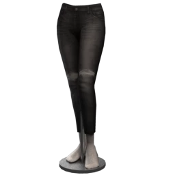 Foal Aleia Ripped Jeans - Black