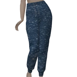 They Cozy Up Sweatpants (Blue)