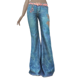 USAesthetics Denim Throwback Flared Jeans