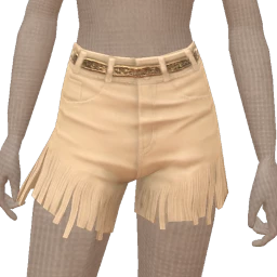 USAesthetics Lucky Fringe Shorts