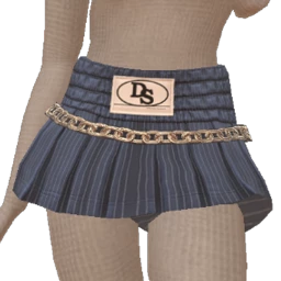 Drop Science Radiance Wave Mini Skirt