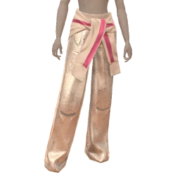 Drop Science Metallic Silver Denim Jeans With Hoodie