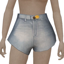 USAesthetics Floaty Daisy Shorts