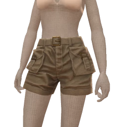 USAesthetics Mossy Serenity Shorts