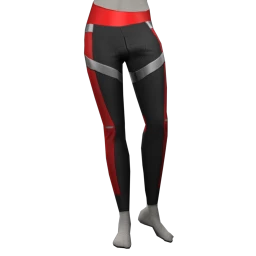 World of Dance Technique Leggings (Red)