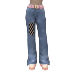 Yume Misplaced Heart Trousers