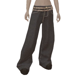 Drop Science Denim On Denim Baggy Jeans