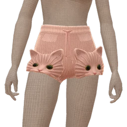 Yume Cute Kitty Shorts
