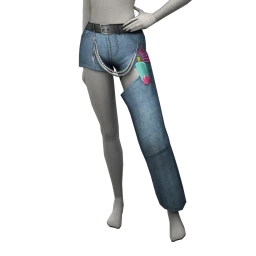 Yume Your Way One-Legged Jeans