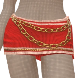 Yume Prep Red Knit Skirt