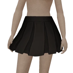 Yume Full Circle Black Mini Skirt
