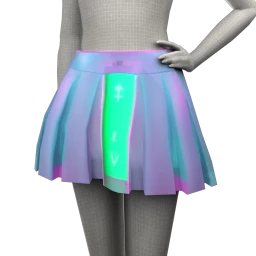 Cloud Nine Space Age Mini Skirt