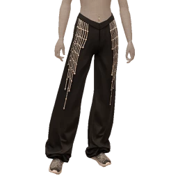 Yume Jewel Cascade Wide Leg Trousers