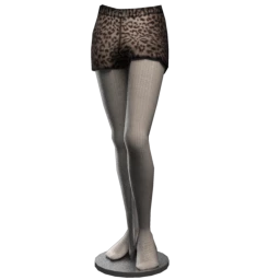 Yume Faux Fur Cheetah Shorts