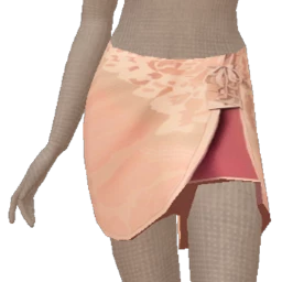 Cloud Nine Animal Print Lace Up Skirt