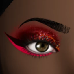 Cosmos Crimson Blizzard Makeup