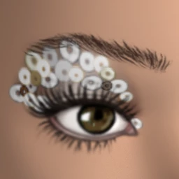 Flawless Snow Sequin Eyeshadow