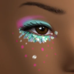 Flawless Moonlit Rain Facepaint