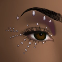 Flawless Sparkling Burst Makeup