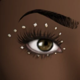 Flawless Glitter & Gold Makeup