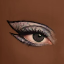 Flawless Epic Glitter Lines Makeup