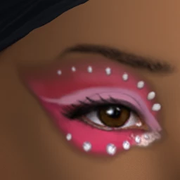 Flawless Rosefinch Eye Makeup