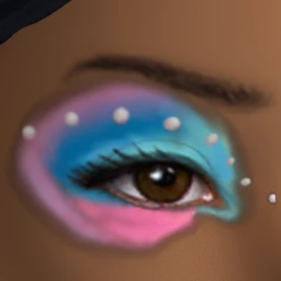 Flawless Cotinga Eye Makeup