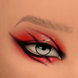 Flawless Red Siren Makeup