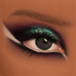 Flawless Winter Emerald Makeup