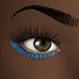 Feeling Blue Under Eye Liner