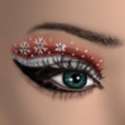 Flawless Snowflake Sparkle Eyeshadow