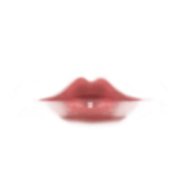 Black Rainbow Pursed Lips