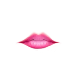 Cloud Nine Pink Anime Lips
