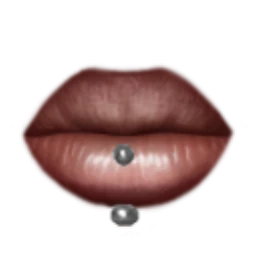 Flawless Frozen Kiss Pierced Lips