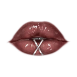 Flawless Steel Kiss Lips