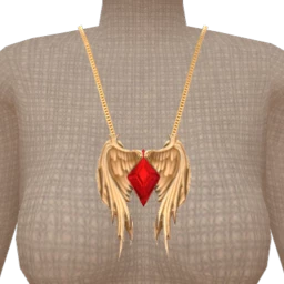 Bijouterie Gold January Garnet Necklace