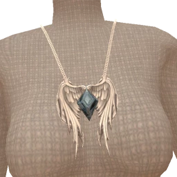 Bijouterie Silver March Aquamarine Necklace