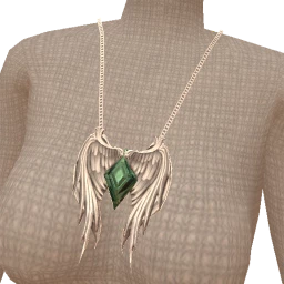 Bijouterie Gold May Emerald Necklace
