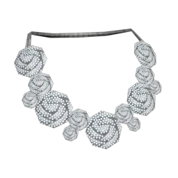 Bijouterie Sibylla Diamond Rose Necklace