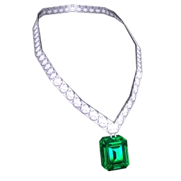 Bijouterie Viridity Emerald Necklace