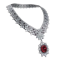 Bijouterie Extravagant Garnet Necklace