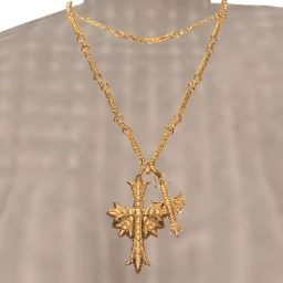 Bijouterie Gold Twisted Chain And Choker