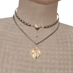 Bijouterie Solice Heart Necklace