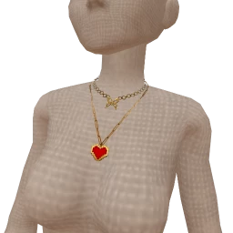 Bijouterie Heart of Fire Pendant