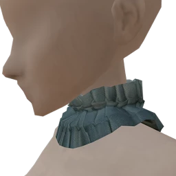 Cosmos Trapeze Act Neck Ruffle